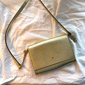 Kate Spade Gold Crossbody